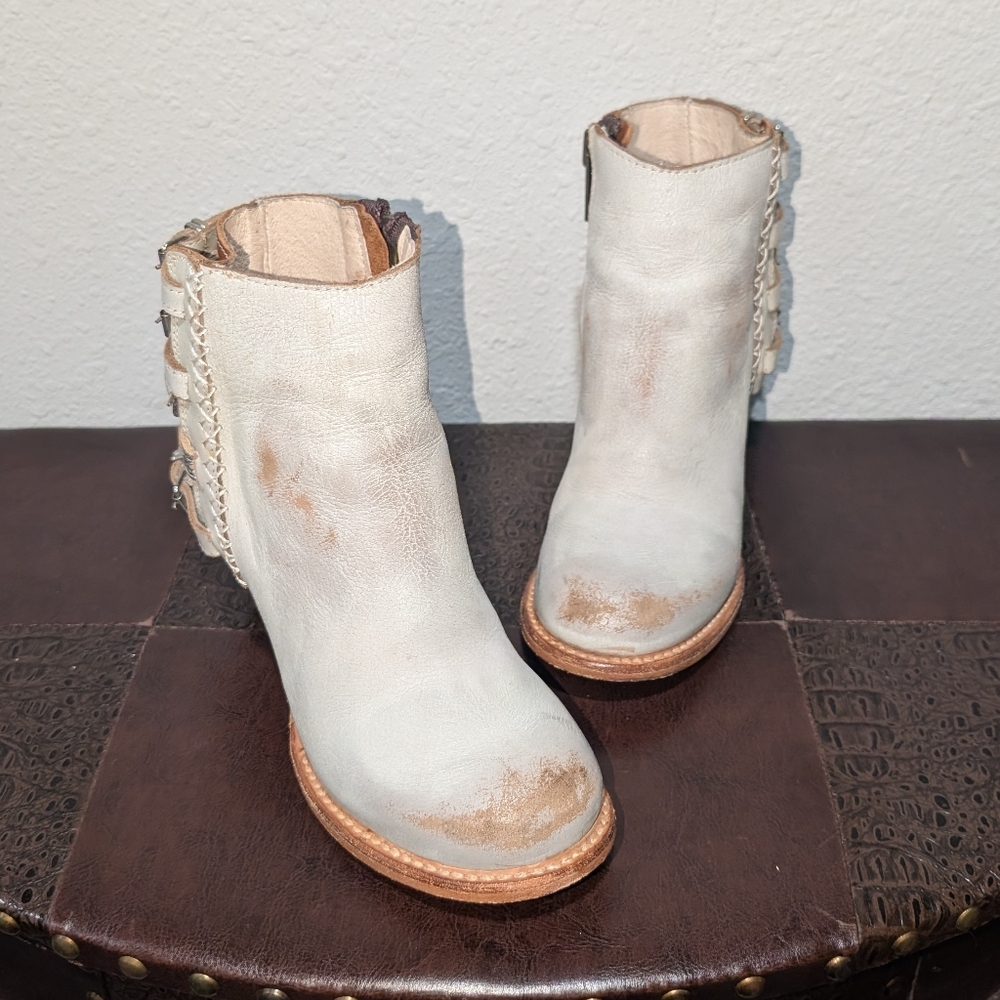 RARE FreeBird Hermosa Ice Ankle Booties size 7 - Picture 10 of 16